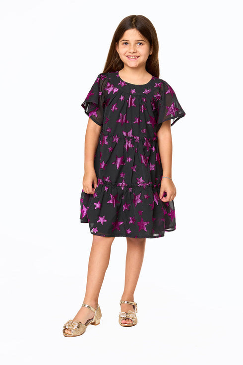 kenzie-girls-dress-celestial Buddy Love - Sophia's Style--Black-4-2