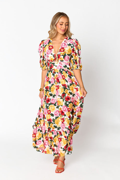 miranda-puff-sleeve-maxi-dress-vanity Buddy Love - Sophia's Style--Pink-S-2