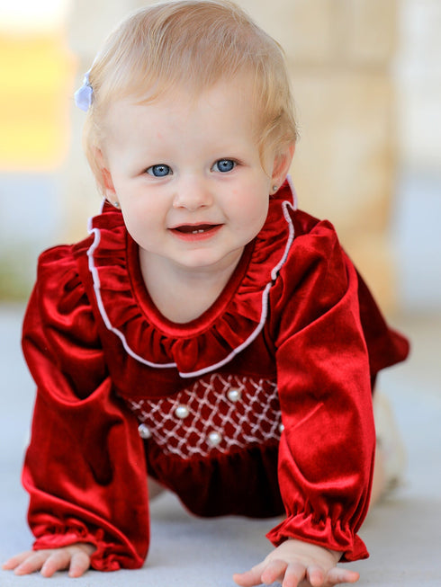christmas-velvet-smocked-baby-bubble-romper-with-pearl-detail-sophias-style-2
