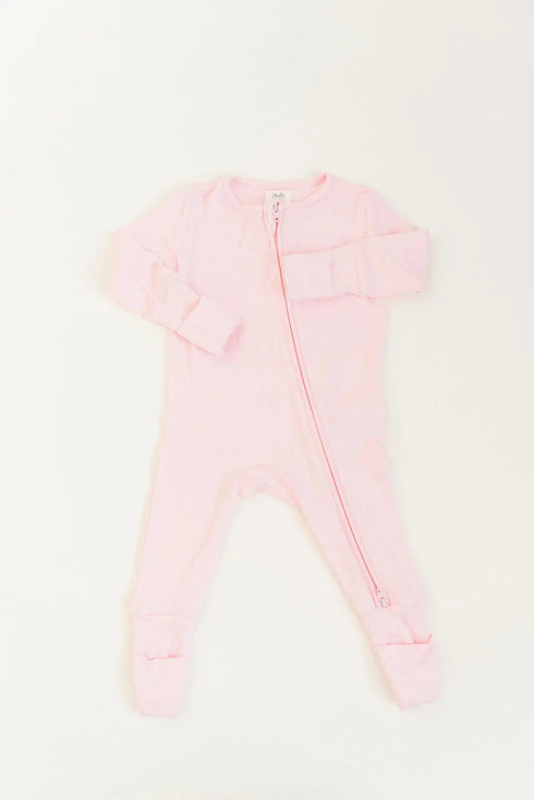 bamboo-baby-clothes-convertible-jumpsuit-0-3-months-baby-pink-Sophia's Style-2