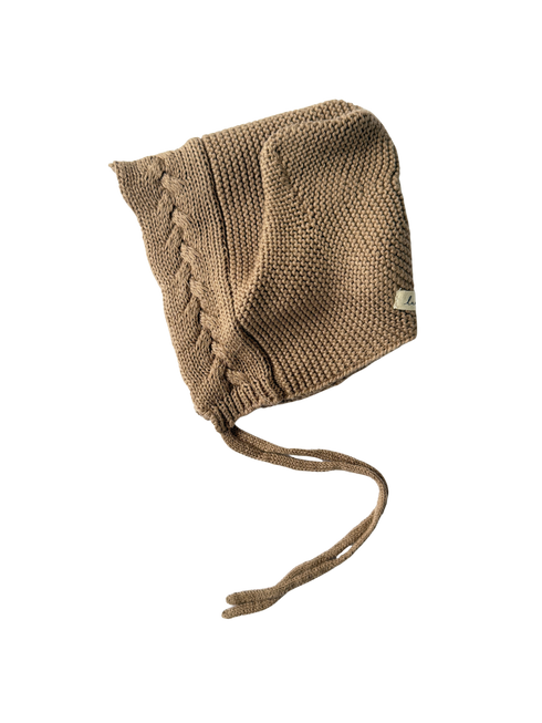 Baby Bear Bonnet - Acorn