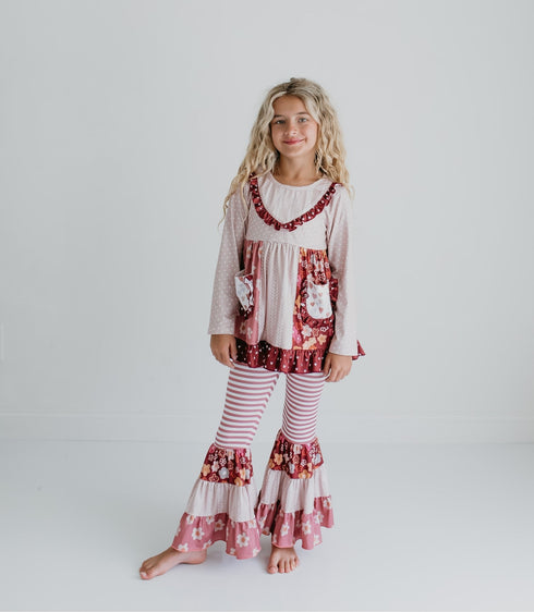 beige-floral-bell-bottom-pant-set-adorable-sweetness-sophias-styleSets-1