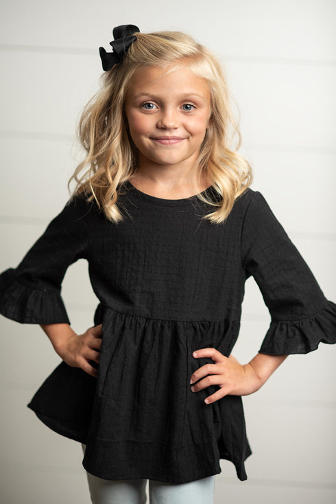 black-ruffle-shirt-adorable-sweetness-sophias-style-4