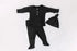 top-and-bottom-outfit-and-hat-set-newborn-12-months-sizes-black-Sophia's Style-2