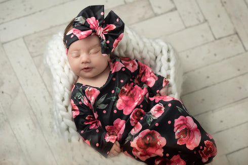 black-rose-baby-gown-adorable-sweetness-sophias-styleBaby Sets-1