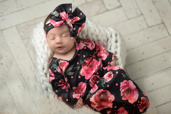 black-rose-baby-gown-adorable-sweetness-sophias-styleBaby Sets-1