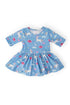blue-moon-3-4-sleeve-twirl-bodysuit-Mila&Rose-Sophia's StyleTwirl Bodysuit - 3/4 Sleeve-1