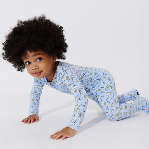 milk-and-cookies-blue-bamboo-convertible-footie-bellabu-bear - Sophia's Style -4