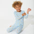 milk-cookies-blue-bamboo-kids-pajamas-bellabu-bear - Sophia's Style -6