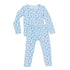 milk-cookies-blue-bamboo-kids-pajamas-bellabu-bear - Sophia's Style -4