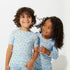 milk-cookies-blue-bamboo-kids-pajama-short-set- - Sophia's Style -10