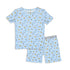 milk-cookies-blue-bamboo-kids-pajama-short-set-bellabu-bear - Sophia's Style -2