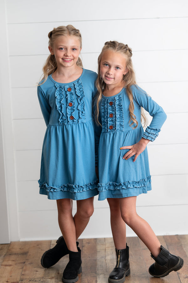 solid-blue-ruffle-long-sleeve-dress-adorable-sweetness-sophias-styleDresses-1
