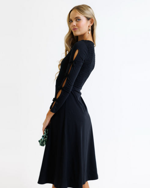 bow-beautiful-dress-Sophia's Style-3