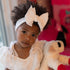 fab-bow-lous®-white Baby Bling Bows clips headbands - Sophia's Style-