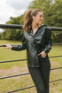 brielle-vegan-leather-button-up-top-black Buddy Love - Sophia's Style--Black-L-3