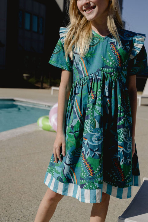 girls-lotus-dress Briton Court - Sophia's Style-3