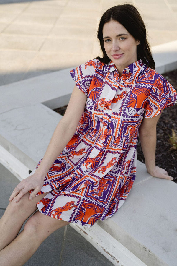 frenchi-mini-gameday-dress Briton Court - Sophia's StyleWomens Apparel-1