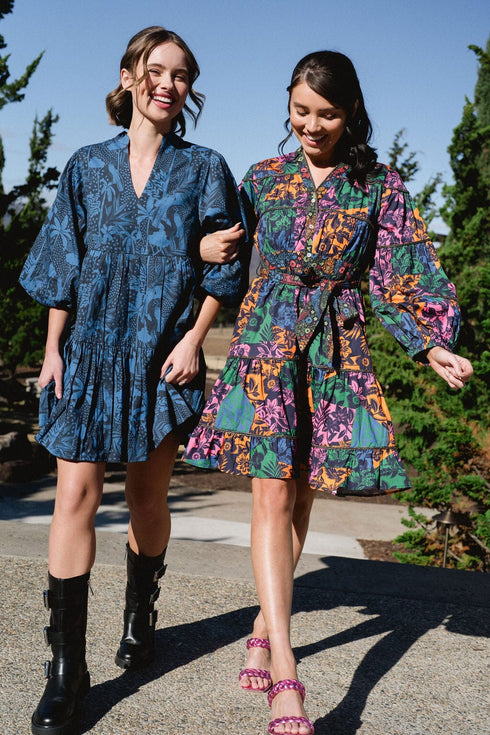 delaney-colorblock-floral-dress-final-sale Briton Court - Sophia's Style-5