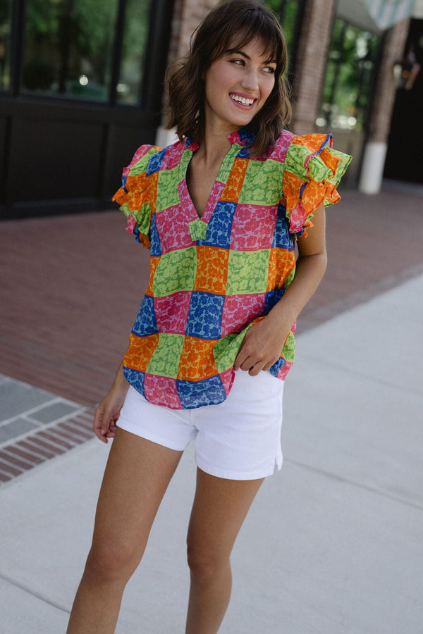 delilah-flutter-sleeve-top Briton Court - Sophia's StyleTop-1