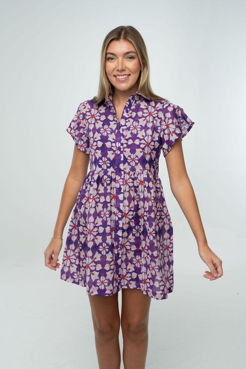 frenchi-mini-gameday-dress-purple-orange Briton Court - Sophia's StyleDresses-1