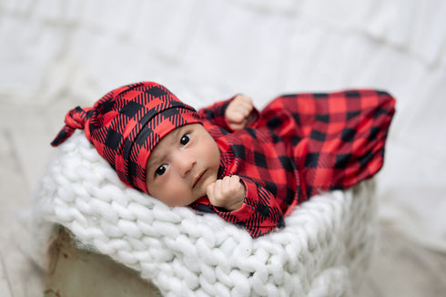 buffalo-check-baby-gown-adorable-sweetness-sophias-styleBaby Sets-1