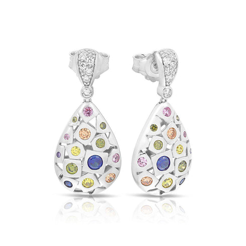 byzantine-earrings-sophias-styleColor Stone-1