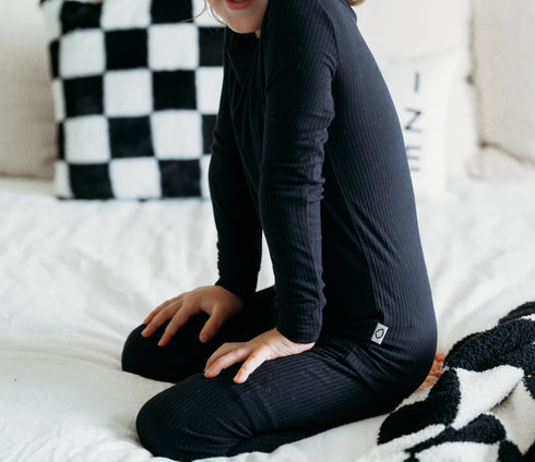 black-rib-dream-set Dream-Big-Little-Co-pajama-baby-blanket