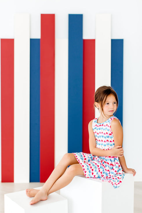 red-white-cute-tank-twirl-dress Mila & Rose - Sophia's Style--2T--3