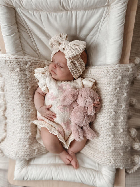 luna-luca-floral-frills-romper Luna and Luca Newborn Baby Clothes