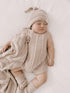 luna-luca-cable-knit-summer-romper-heather-beige Luna and Luca Newborn Baby Clothes