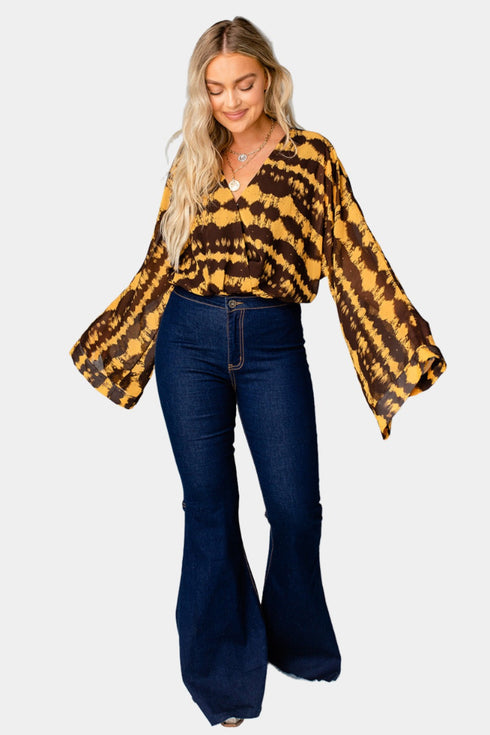 ariana-kimono-sleeve-bodysuit-radioactive Buddy Love - Sophia's Style--Radioactive-L-4