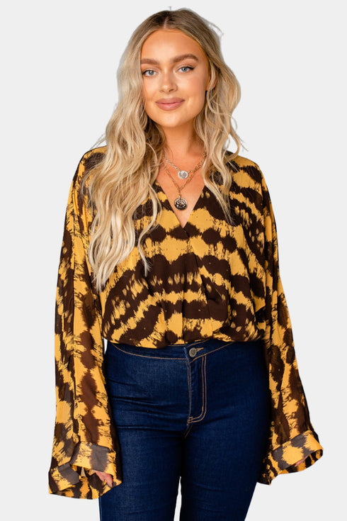 ariana-kimono-sleeve-bodysuit-radioactive Buddy Love - Sophia's Style--Radioactive-M-3