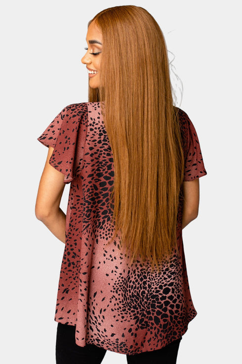 avril-flutter-sleeve-v-neck-top-puma Buddy Love - Sophia's Style----5