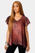 avril-flutter-sleeve-v-neck-top-puma Buddy Love - Sophia's Style--Maroon-M-3