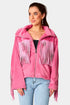 skylar-fringe-faux-fur-jacket-hot-pink Buddy Love - Sophia's Style--Pink-L-3