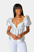 houston-puff-sleeve-top-iridescent Buddy Love - Sophia's Style--Iridescent-S-2