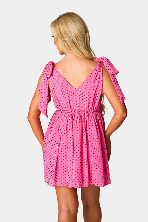 melanie-tie-shoulder-mini-dress-minnie Buddy Love - Sophia's Style----6