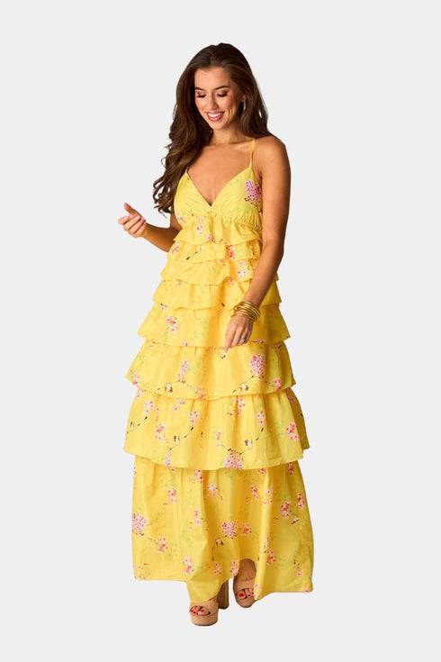 callie-tiered-maxi-dress-songbird Buddy Love - Sophia's Style--Yellow-S-2
