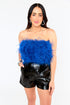 fancy-strapless-feather-crop-top-royal-blue Buddy Love - Sophia's Style--Blue-S-2