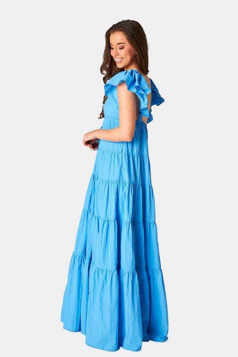 holland-tiered-maxi-dress-aquatic Buddy Love - Sophia's Style--Aquatic-M-3
