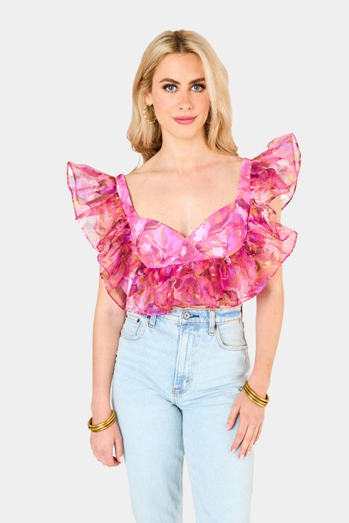 madeline-ruffle-sleeve-bustier-top-off-to-paradise Buddy Love - Sophia's Style--Off To Paradise-S-2