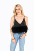 reno-feather-tank-top-black Buddy Love - Sophia's Style-Reno Feather Tank Top - Black-Black-Solids-1
