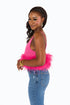 reno-feather-tank-top-fuchsia Buddy Love - Sophia's Style--Fuchsia Feather-L-4