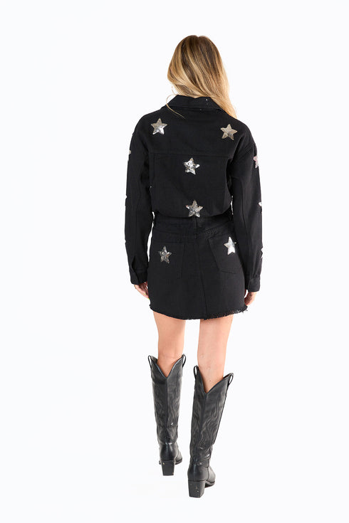 raelynn-denim-mini-dress-black Buddy Love - Sophia's Style--Black/Silver Stars-XL-5