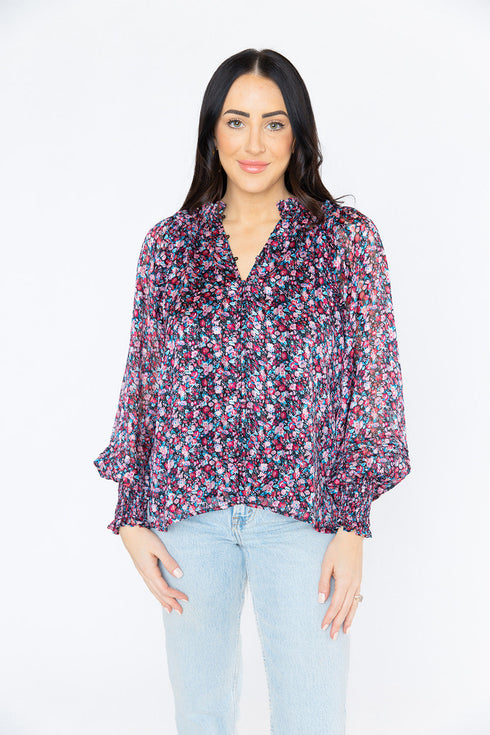 haddie-long-sleeve-blouse-passion-punch Buddy Love - Sophia's Style--Passion Punch-S-2