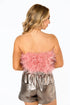 fancy-strapless-feather-crop-top-rose-gold Buddy Love - Sophia's Style--Rose Gold Feather-L-4
