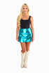 chelsea-vegan-leather-skort-turquoise Buddy Love - Sophia's Style--Metallic Turquoise-M-3
