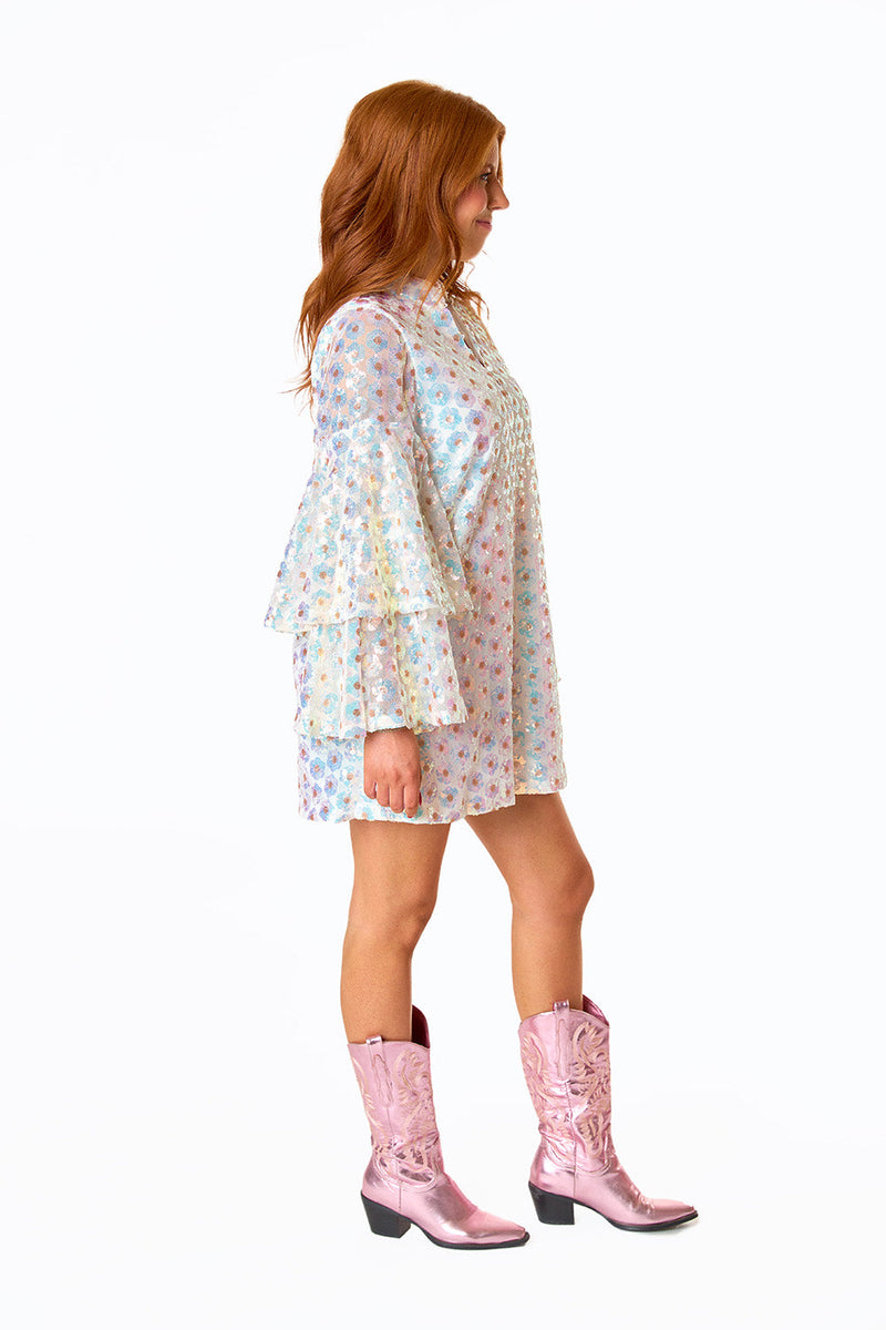 Gayle Long Sleeve Mini Dress