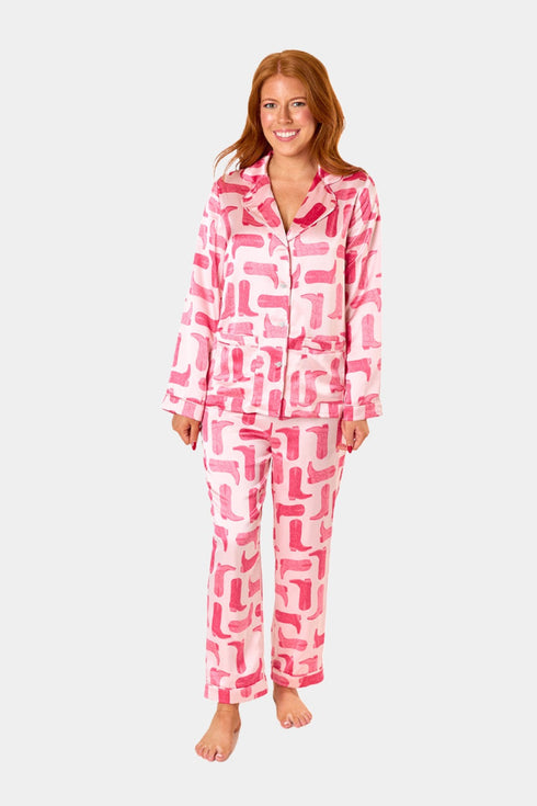 ripley-pajama-set-rockin-boots Buddy Love - Sophia's Style--Pink-M-2